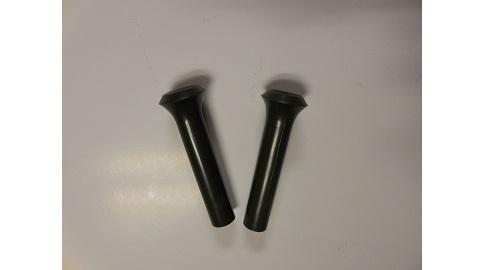 Mopar Door Lock Knobs Green - Pair