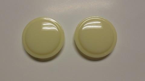 66-70 B & C-Body, Console Light Lenses - Pair
