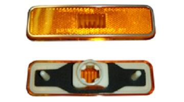 72-76 A, 72-74 B & E-Body Mopar, Amber Side Marker Lights - Pair