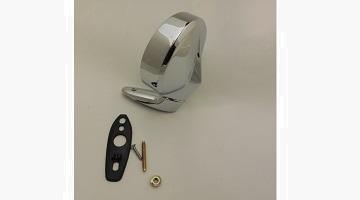 67-76 A, 66-70 B, 65-68 C-Body, Passenger Side Mirror Chrome Mopar