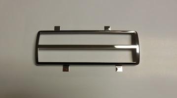 72-76 Mopar, Brake Pedal Bezel, Stainless Steel
