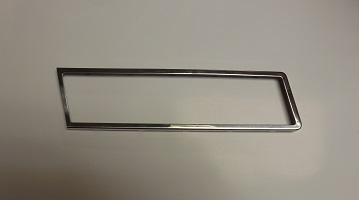 66-70 B-Body Stainless Steel, Accelerator Pedal Bezel