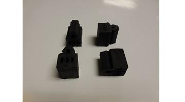 72-76 All Models, Door Bumpers - Set of 4