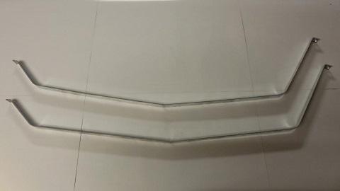 60-64 Chrysler (Not Imperial) 63-64 Dodge 880, Gas Tank Straps - Pair