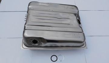 72-74 Cuda, Gas Tank, 4 Front Vents Stainless Steel
