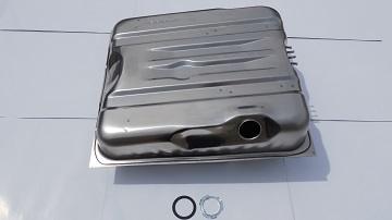 72-74 Challenger, Gas Tank, 4 Front Vents Stainless Steel