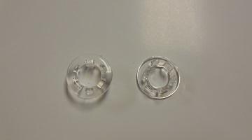 68-74 A-Body Mopar, Door Lock Knob Ferrules - Pair