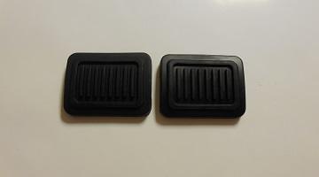 72-93 Dodge Truck, Clutch & Brake Pedal Pads - Pair