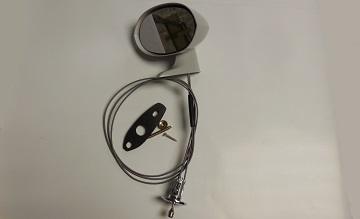 70-76 A-Body Mopar, Driver Side Primer Rallye Mirror