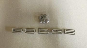 1968 Coronet, Super Bee B-Body, "Dodge" Tail Panel Emblem