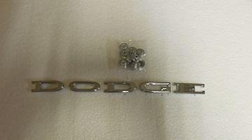 1964 Polara 330 440, Trunk Letters Emblems "Dodge"