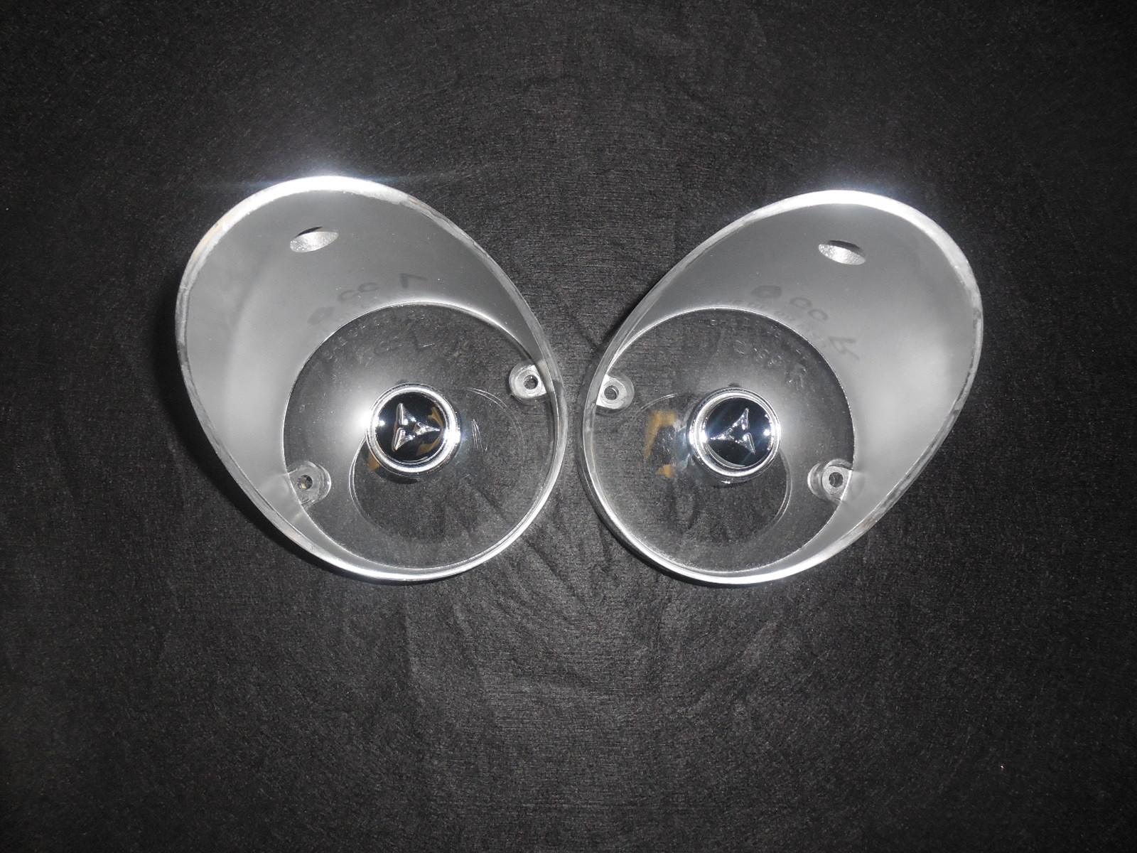 68-69 Charger, Park Light Turn Signal Lens RH & LH - Pair