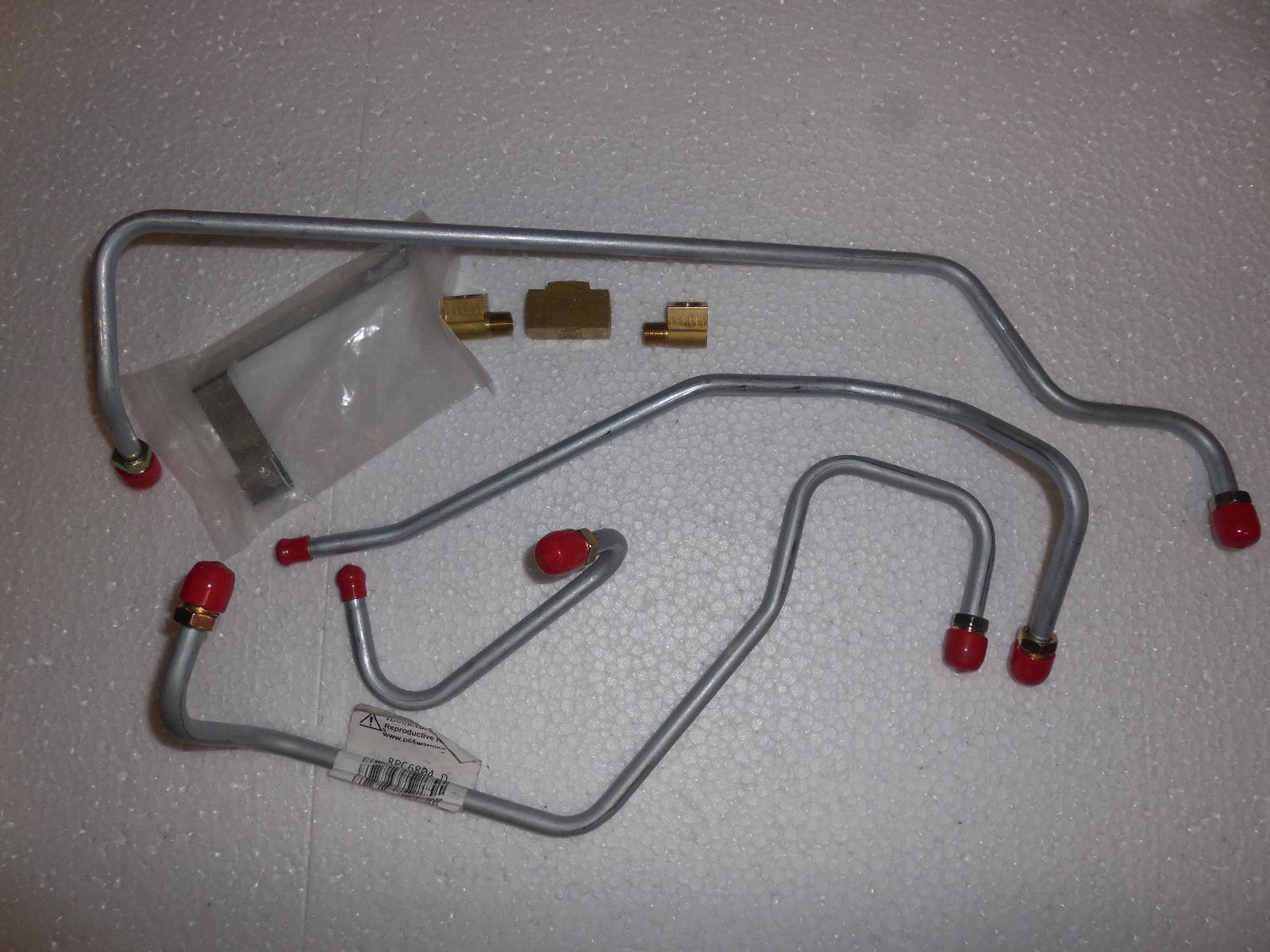 68-71 426 Hemi Fuel Pump to Carb Lines Set
