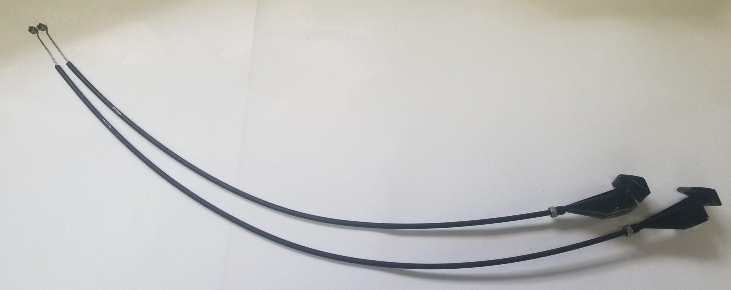 70 Cuda Challenger Vent Cable Drivers and Passengers Side Pair