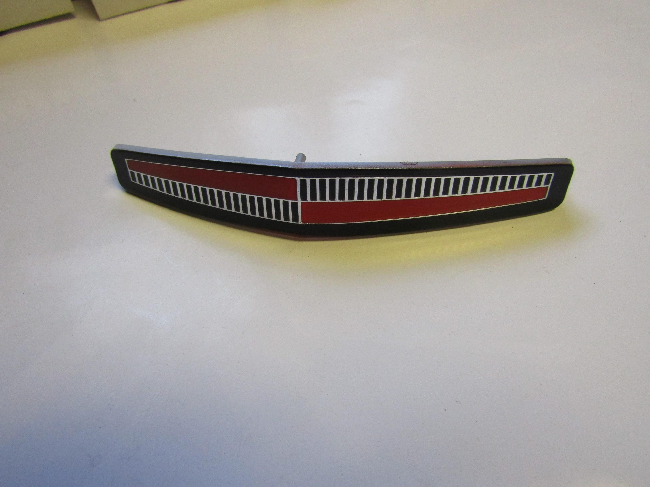 1965 Belvedere Grille Emblem Red