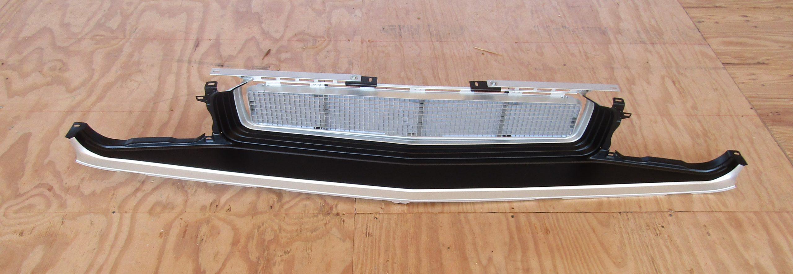 1970 Challenger RT TA Grille With Filler Panel But Without H/L Bezel Painted Black
