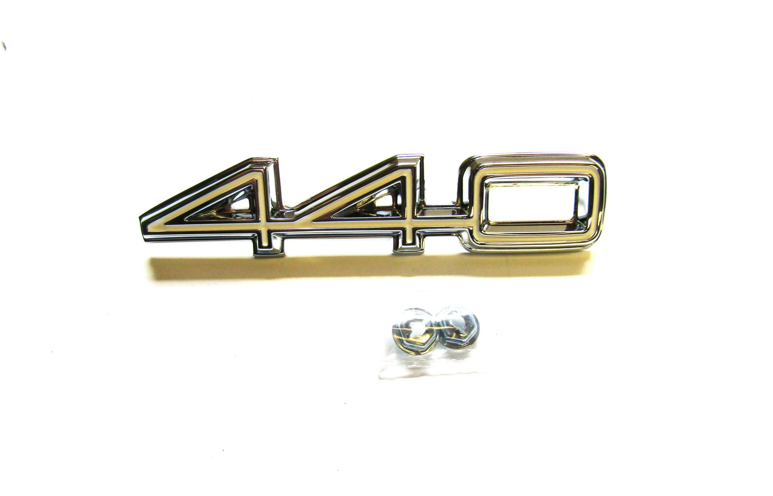 1968 Coronet Quarter Panel "440" Emblem