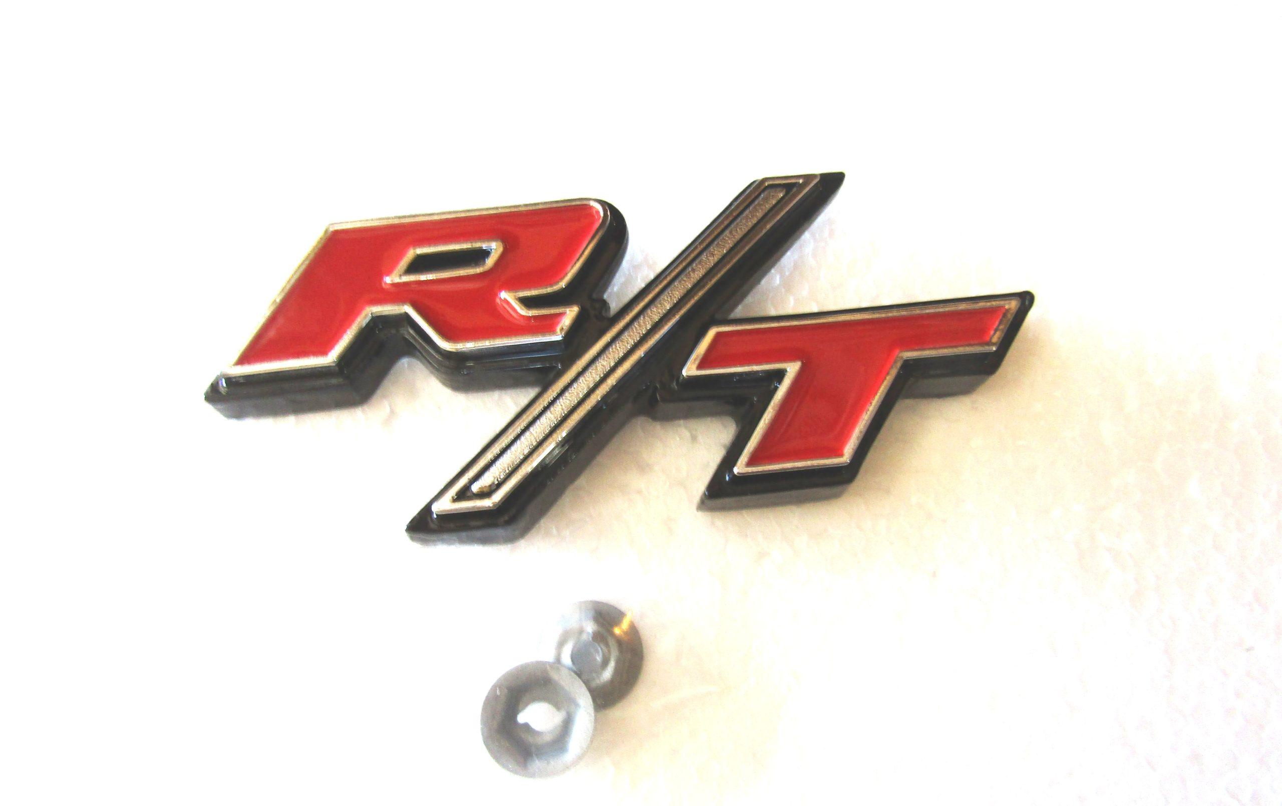 1968 Charger "RT" Tail Panel Emblem