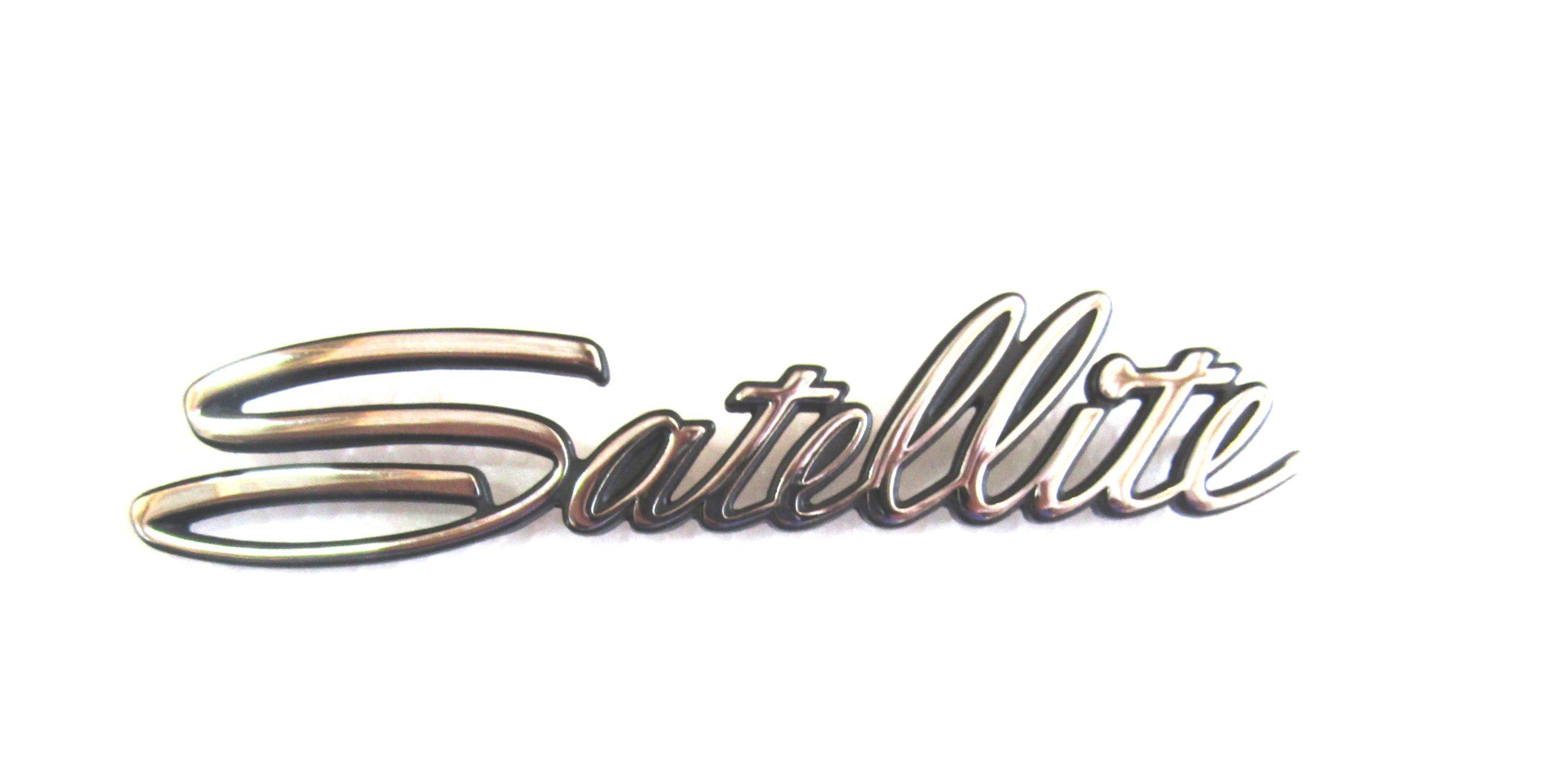 1966 Satellite Mopar Fender Emblem