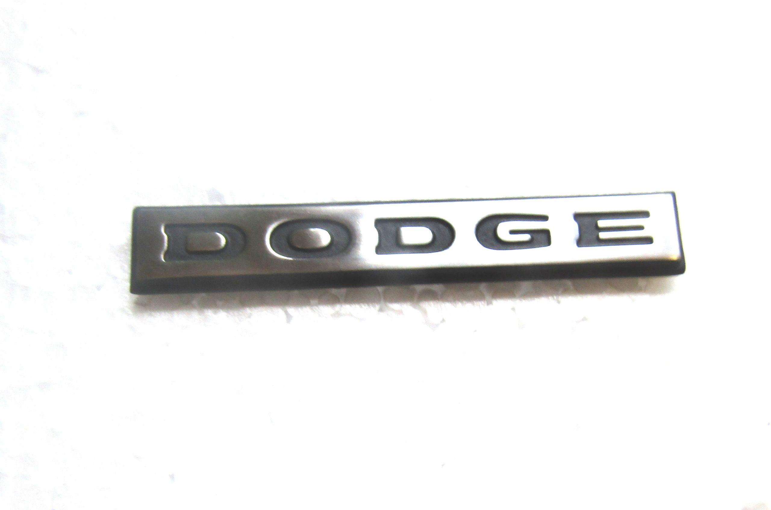 72-74 Charger Deck Lid "DODGE" Emblem