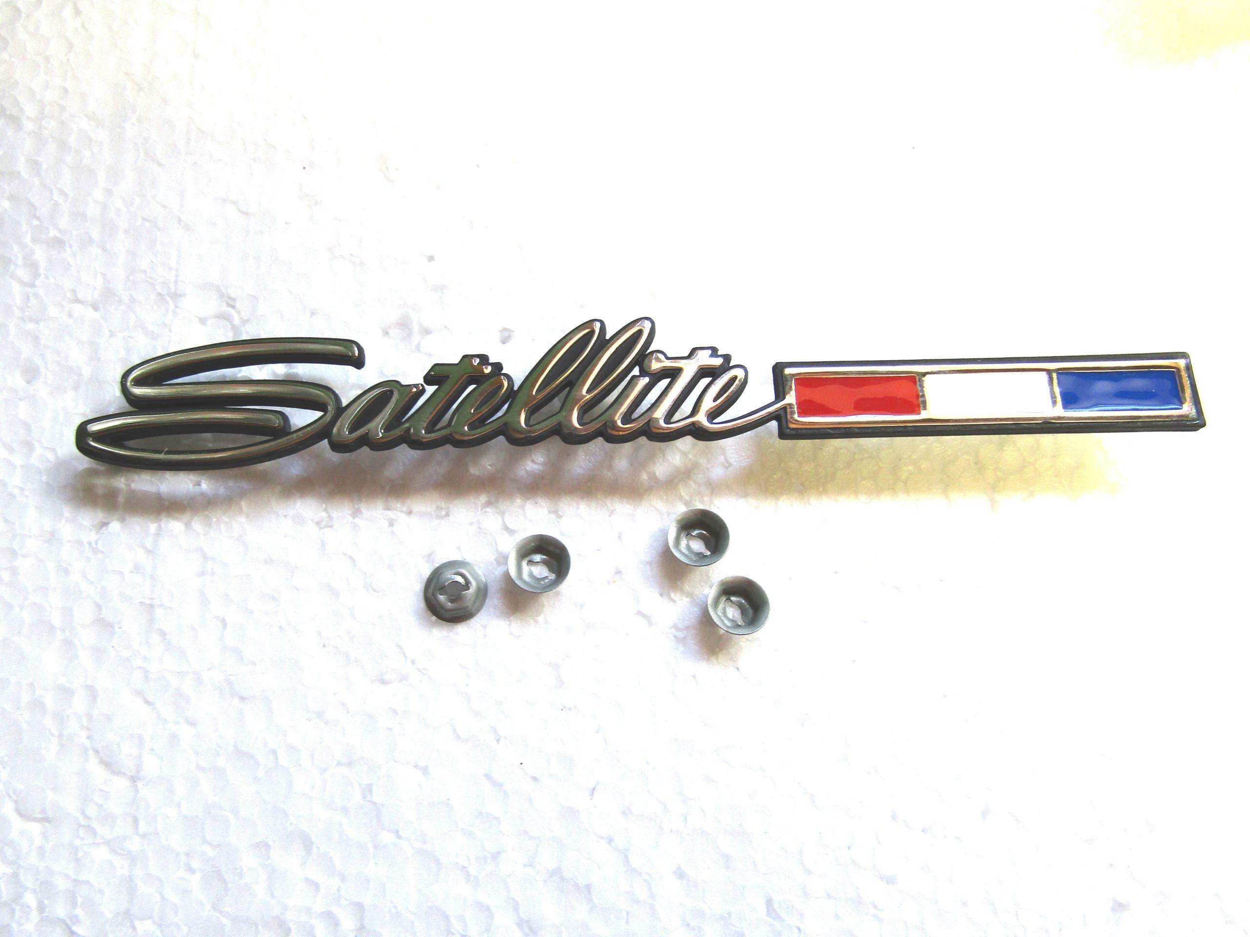1966 Satellite Trunk Emblem