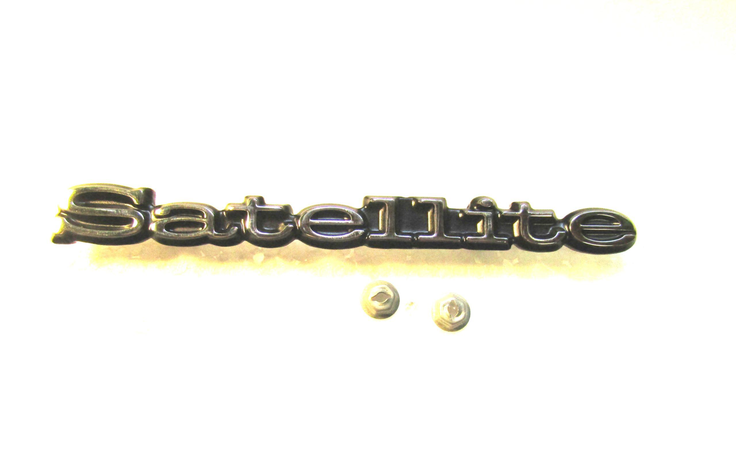69-70 Satellite Fender Emblem
