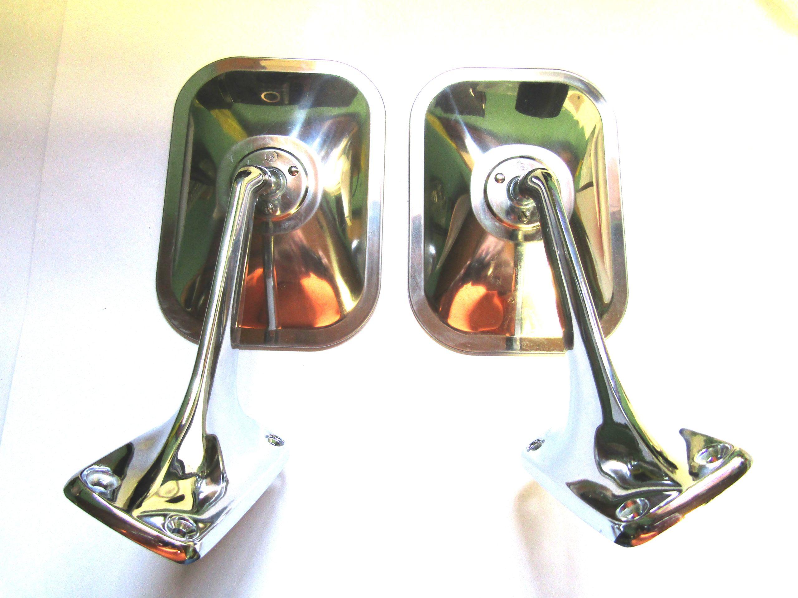 72-80 Dodge Truck Sport Mirrors With Bases Pair