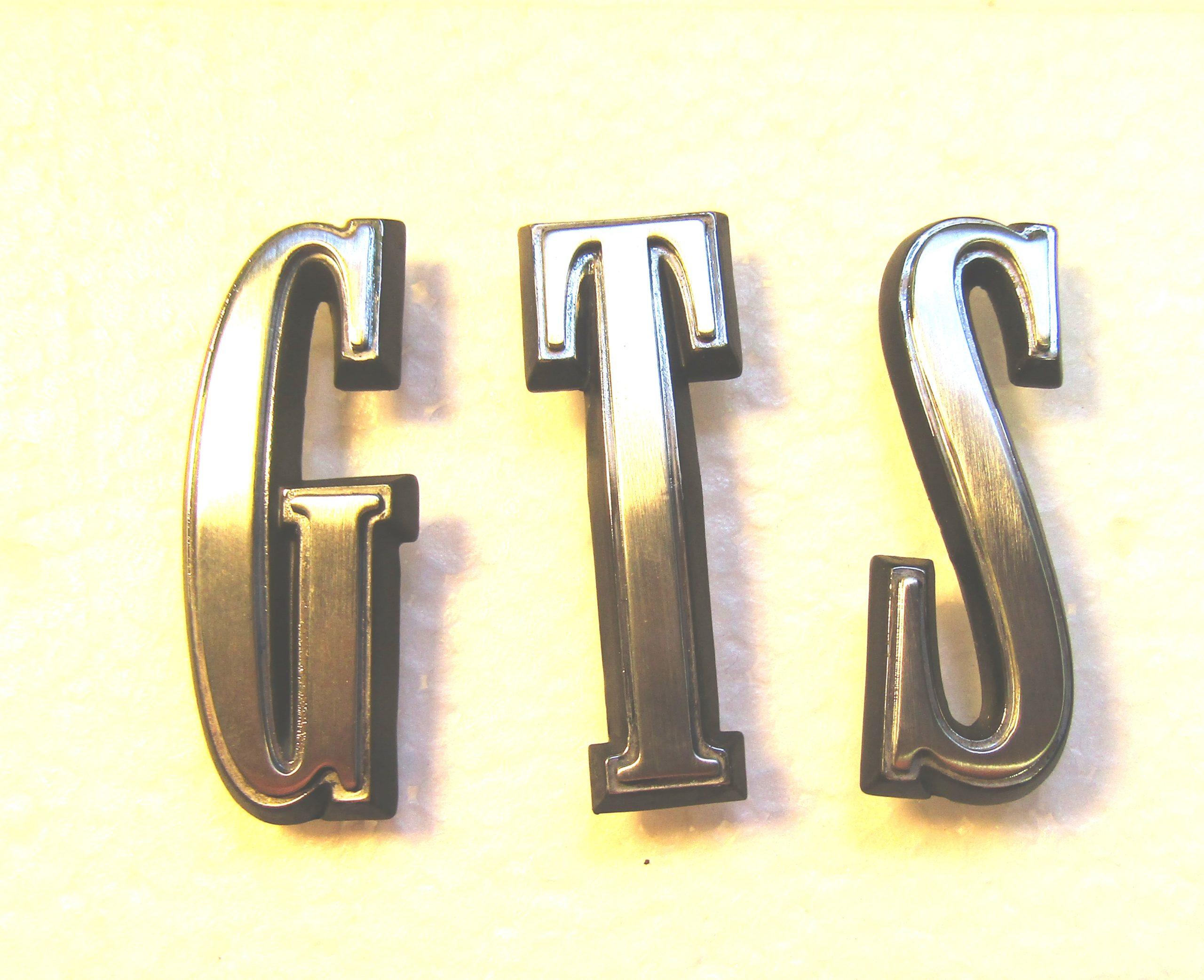68 Dart GTS Hood Trunk Lid Emblem