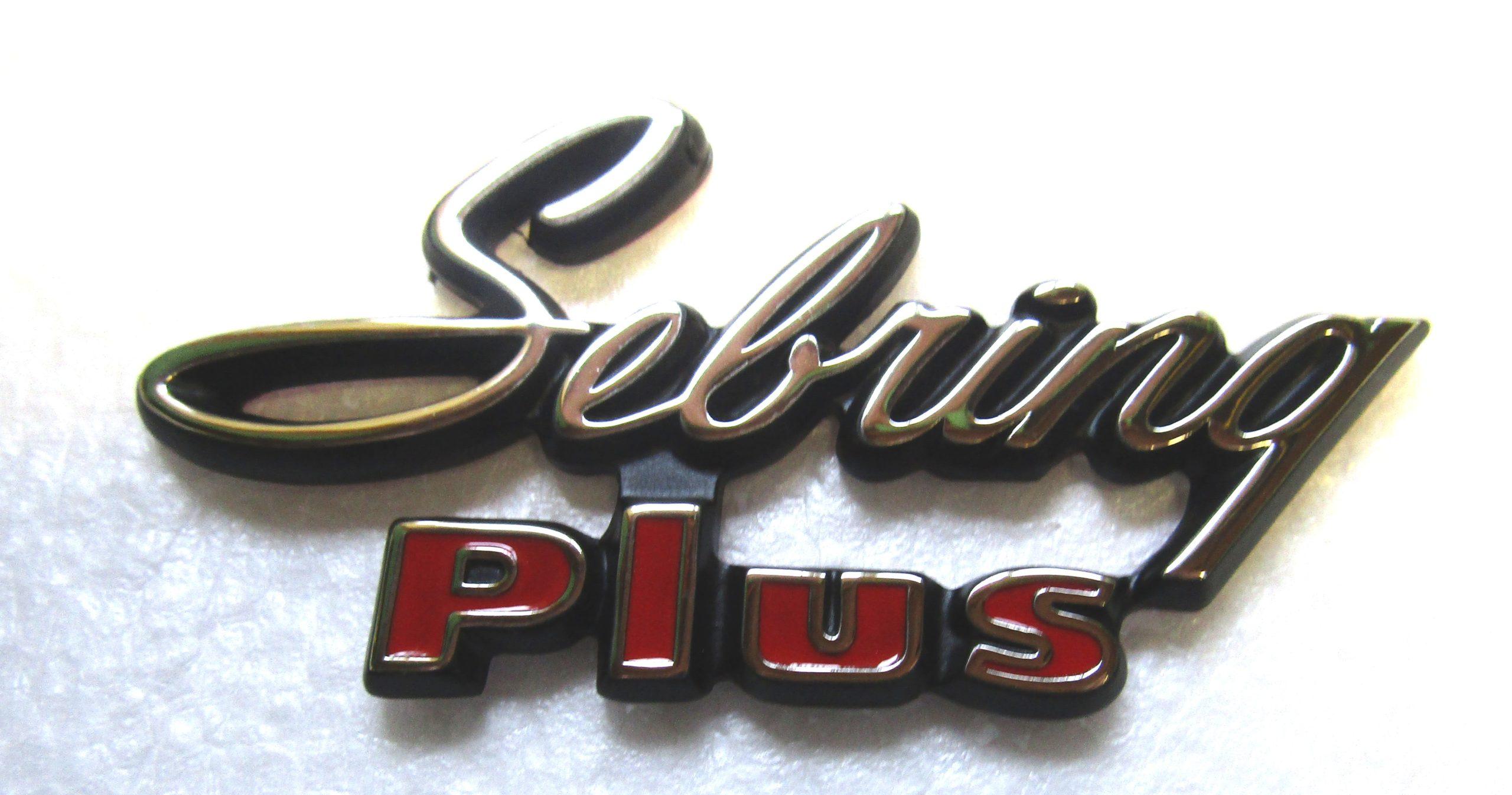 71-72 Sebring Plus Quarter Panel Emblem