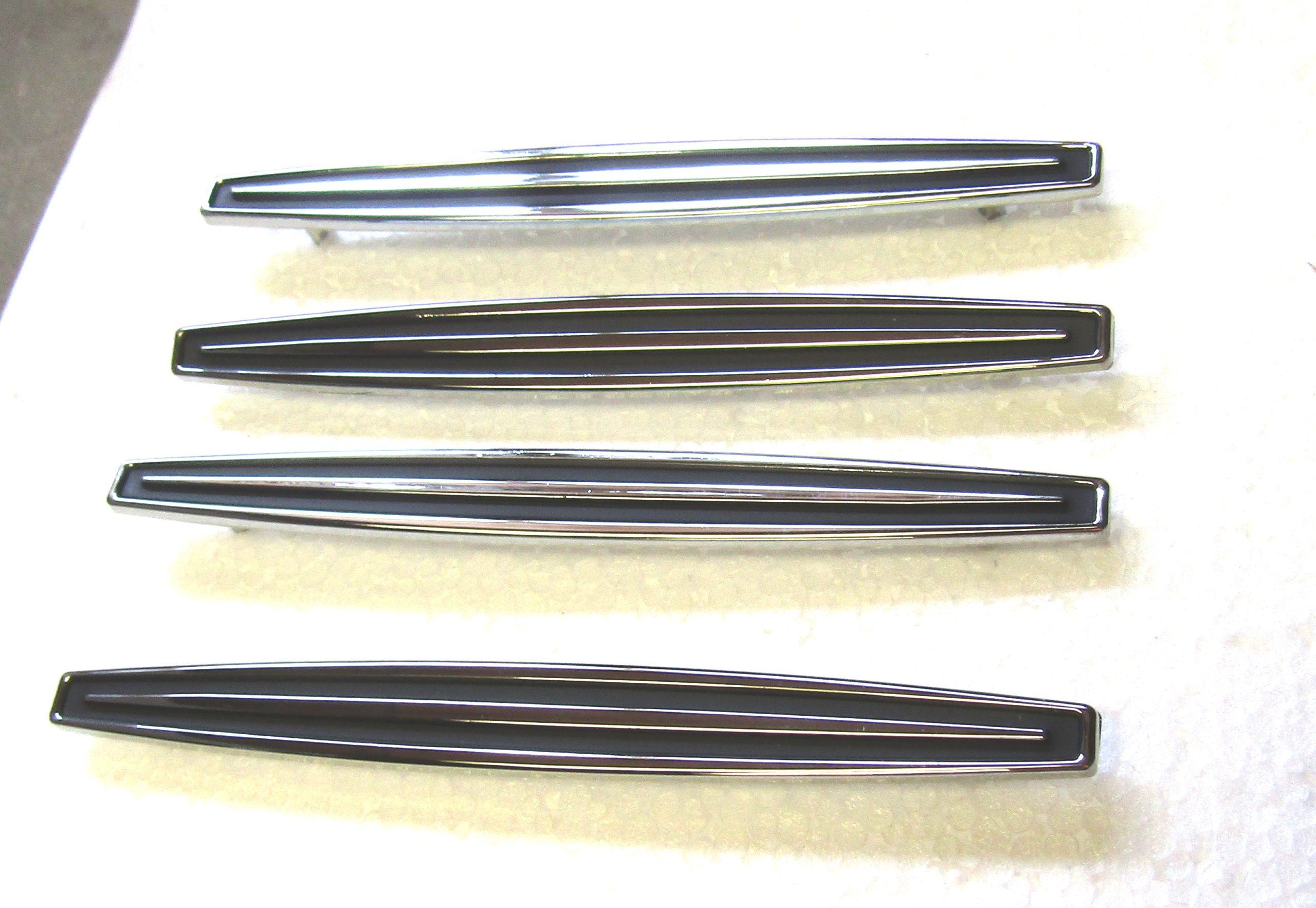 69 Coronet Super Bee Seat Emblem medallions Set