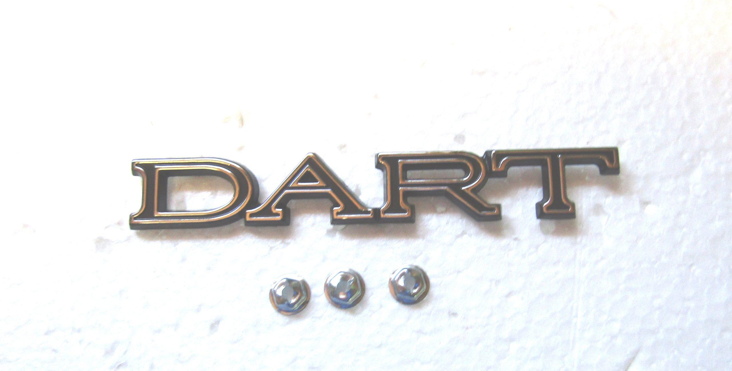 69 Dart Fender Emblem