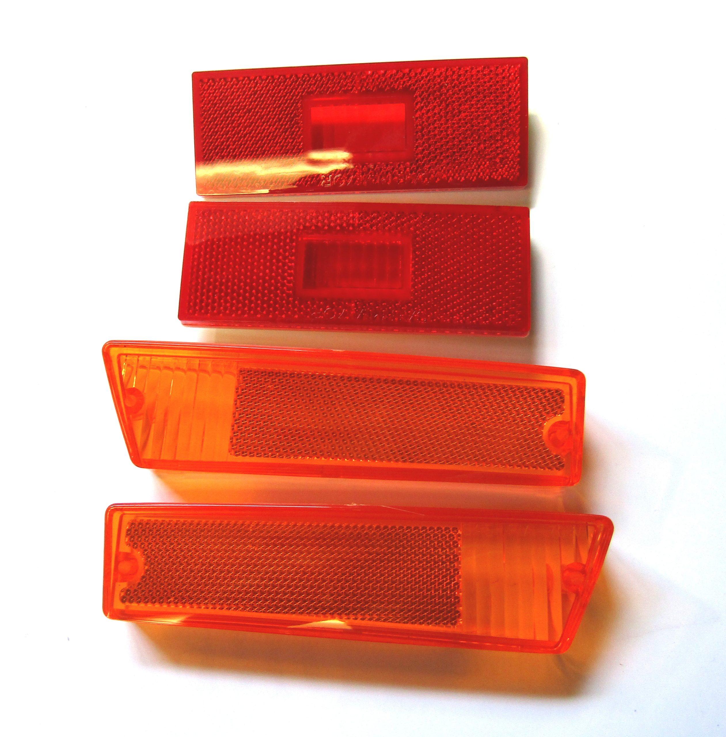 70 Superbird Side Marker Light Lenses Set