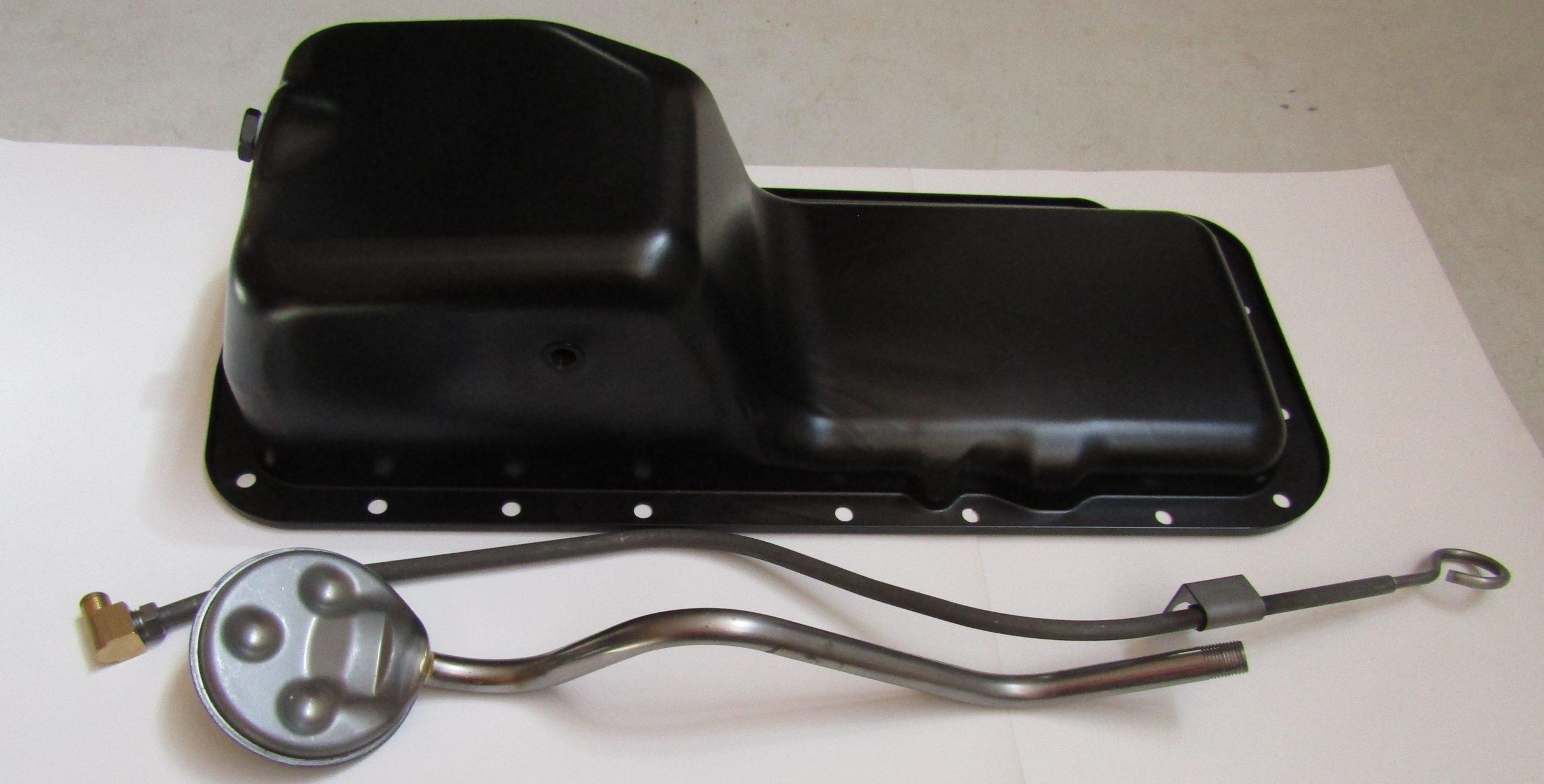 72-78 Dodge Truck Oil Pan Pick Up Tube and Dip Stick & Tube Big Block