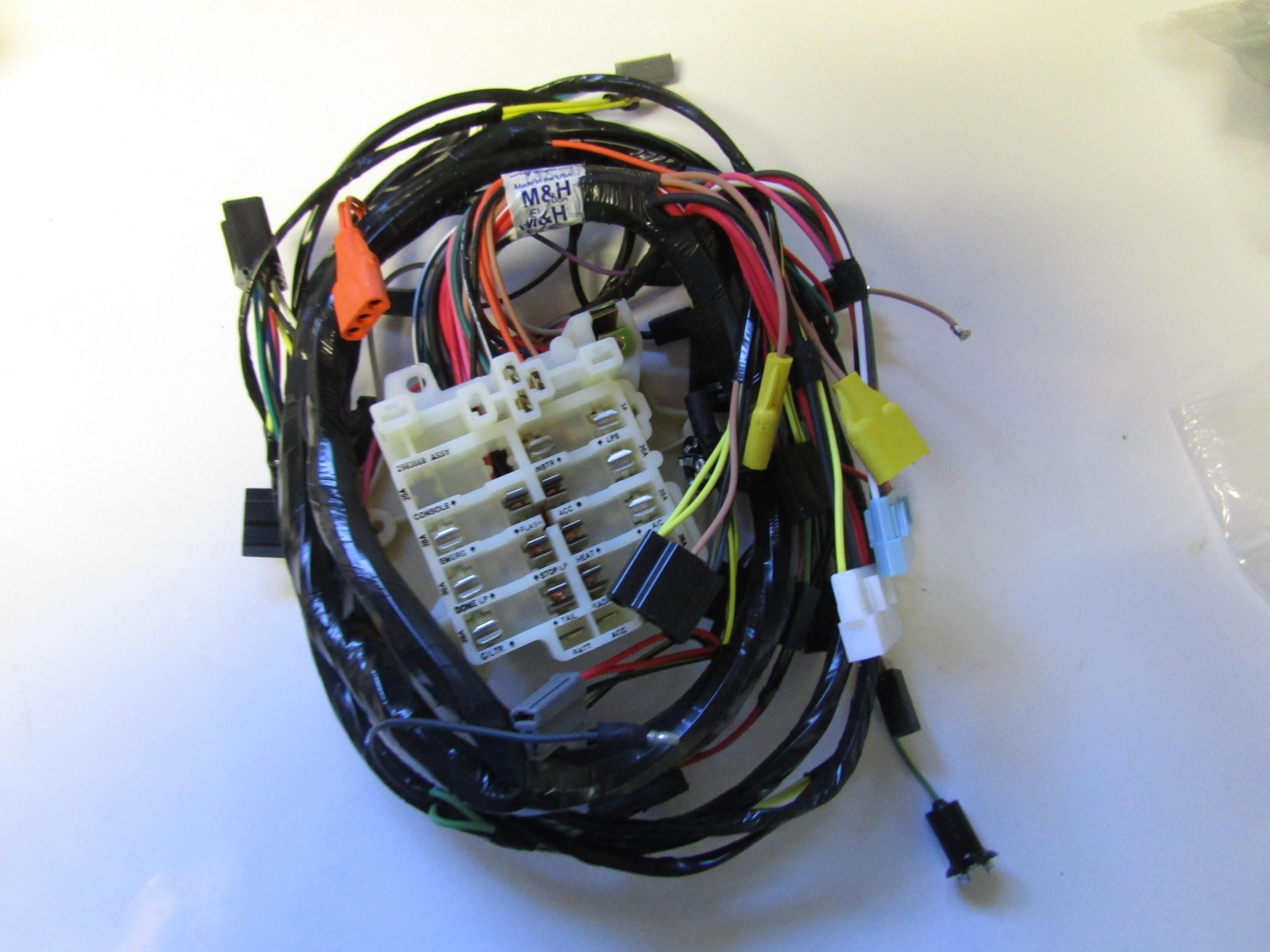 70 Cuda Challenger Rallye Dash Wiring Harness