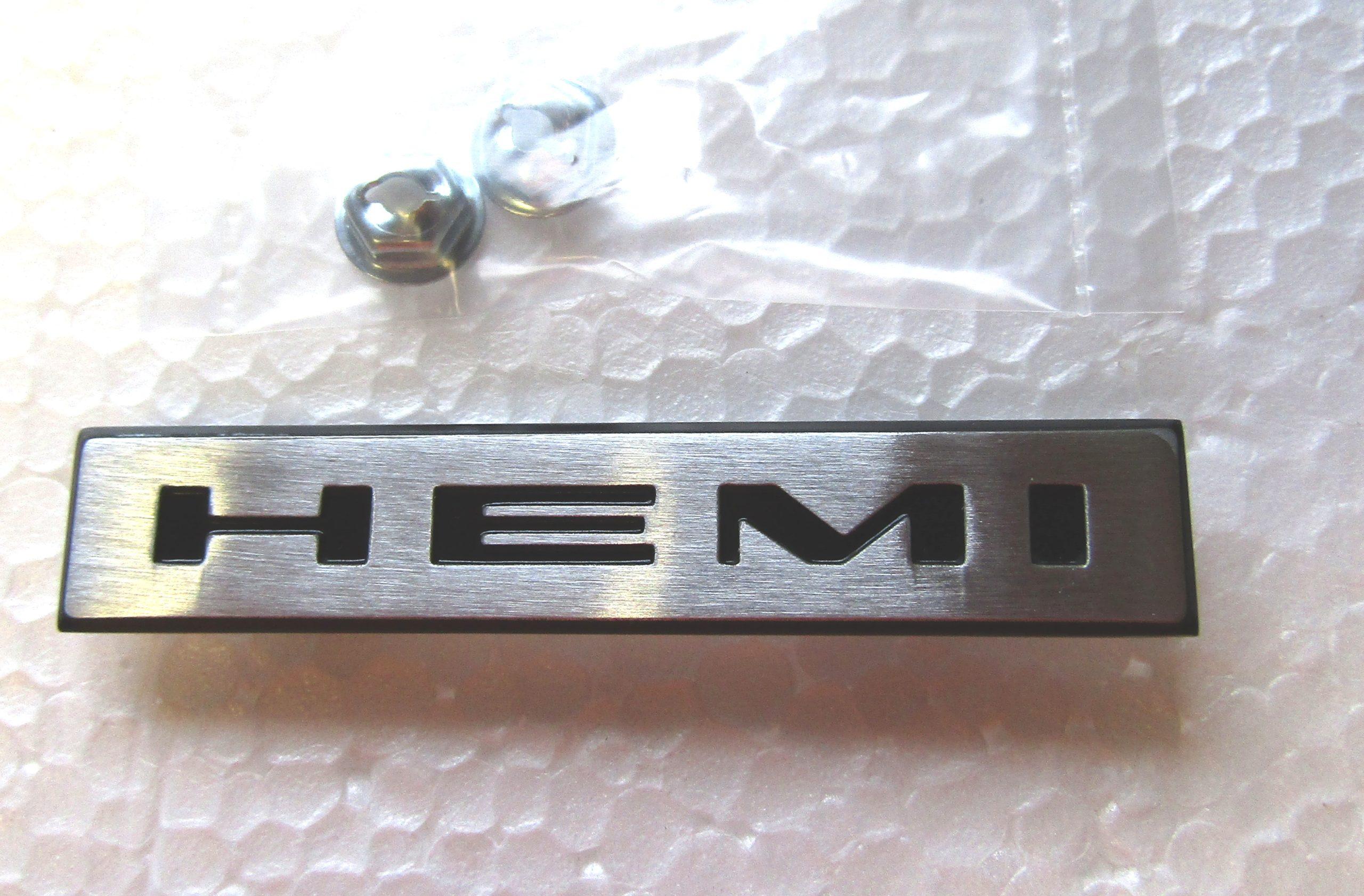 67-69 B-Body GTX Satellite Belvedere HEMI Trunk Lid Emblem