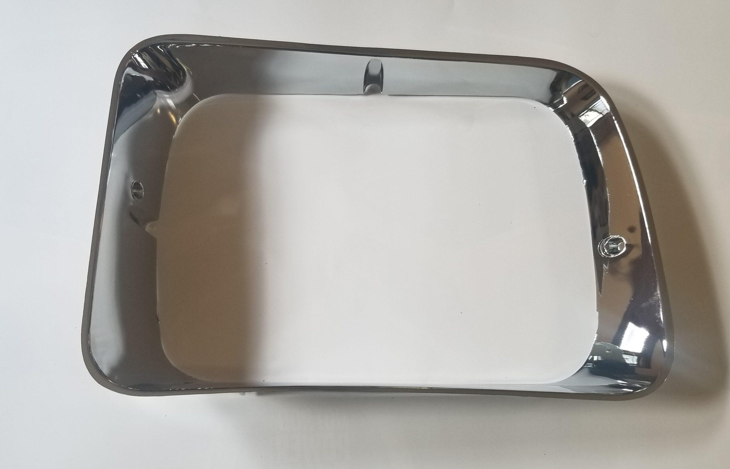 92-93 Dodge Truck Headlight Bezel Chrome Drivers Side