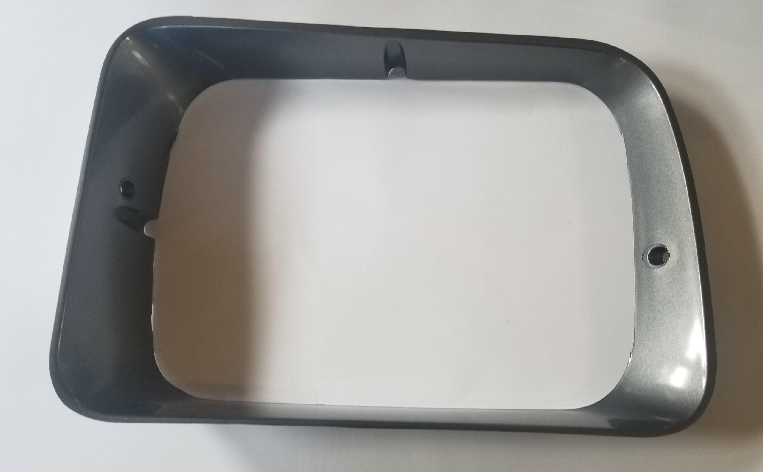 92-93 Dodge Truck Headlight Bezel Gray Drivers Side