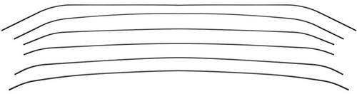 68-70 B-Body, Headliner Bows - Set