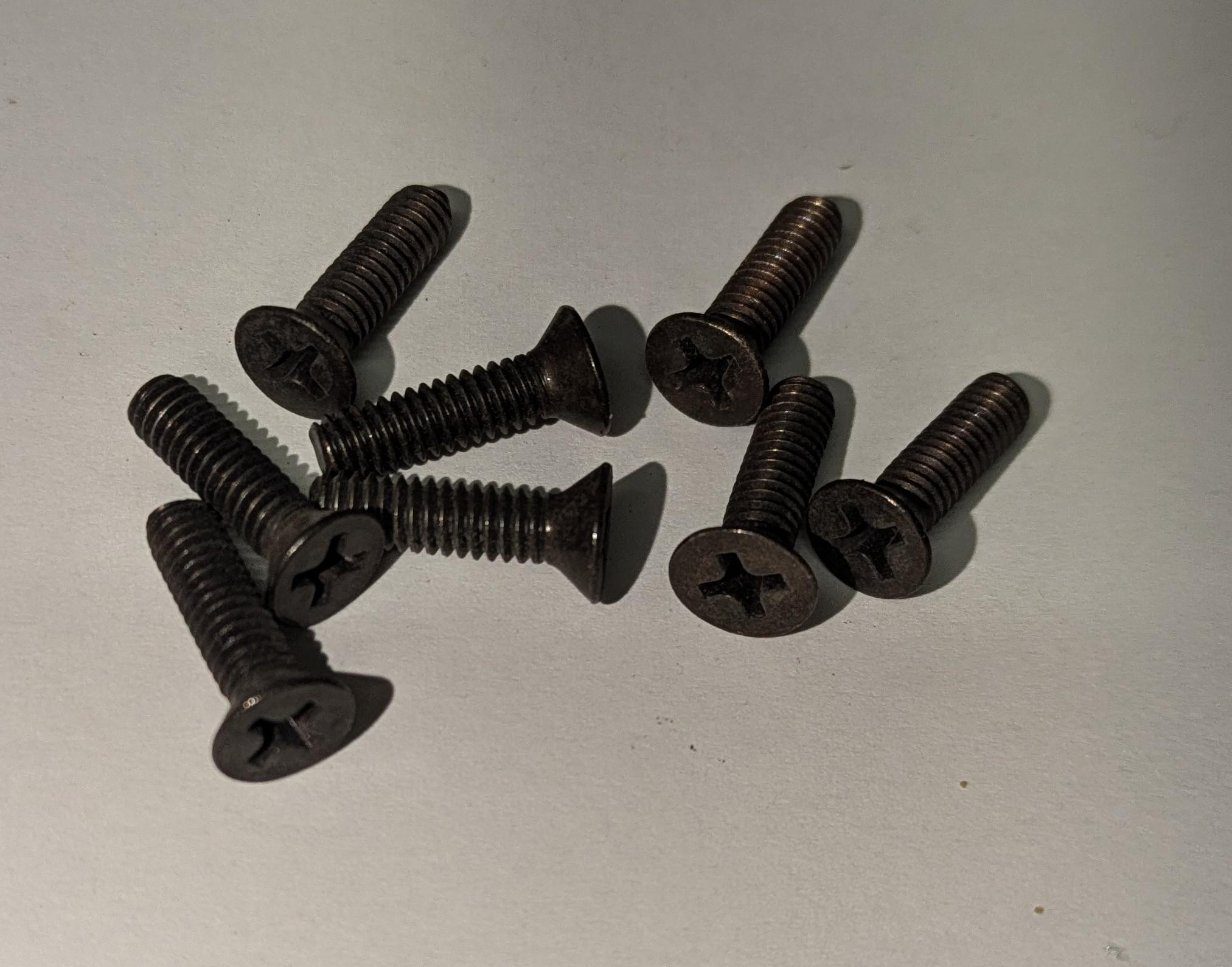 68-69 Dart Taillight Bezel Screws - Set of 8