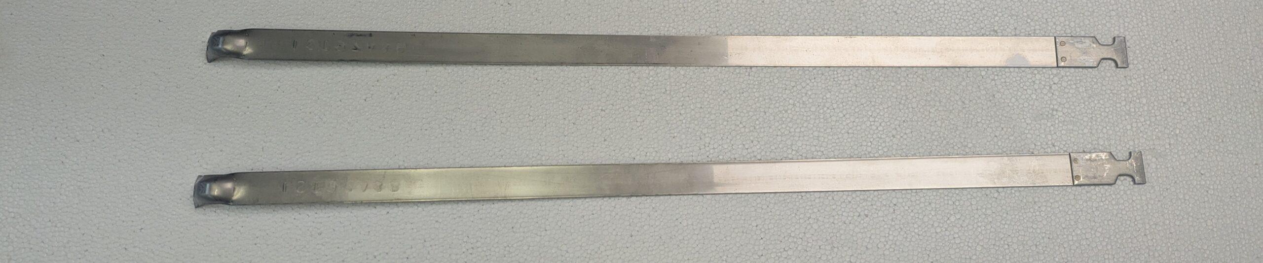 68-76 A-Body, Gas Tank Straps Stainless Steel- Pair