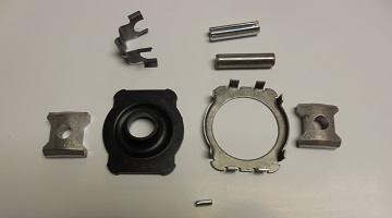 64-74, Steering Column Repair, Black Seal -Kit