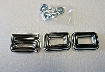 1967 Coronet 500 Quarter Panel Emblem HBEMBQP5