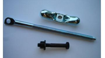 1968-1970 B-Body Convertible Mopar, Spare Tire Hold Down- Kit