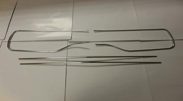 1970 Plymouth B-Body, Grille Trim - 4pc Set