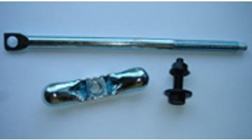 70-74 E-Body Full Size Tire, Spare Tire Hold Down - Kit
