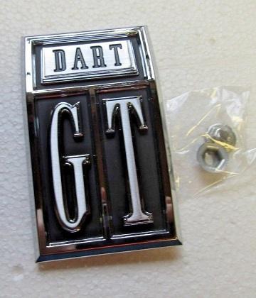 1967 Dart GT Fender Emblem