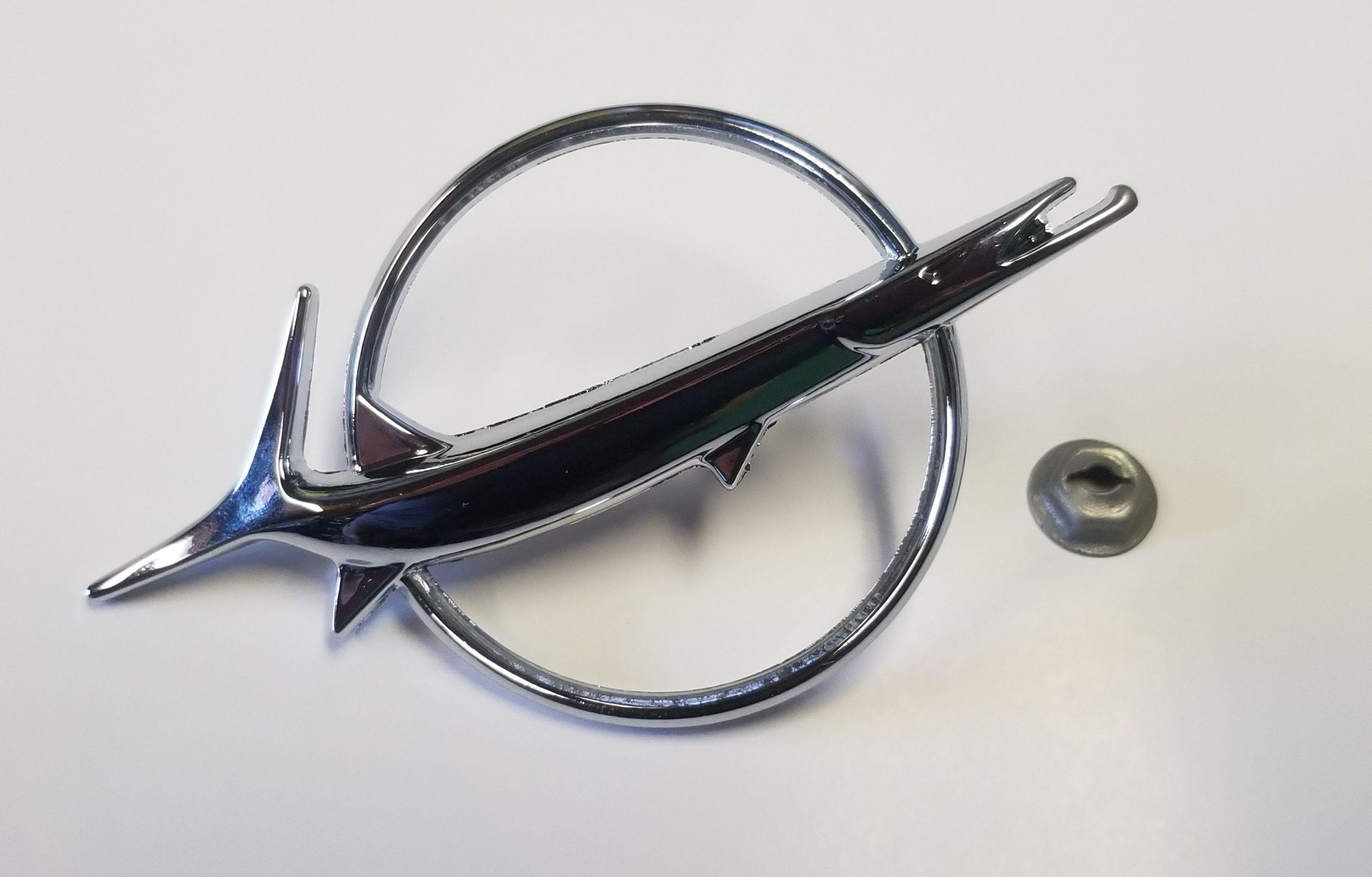 67-68 Barracuda Hood Trunk Emblem