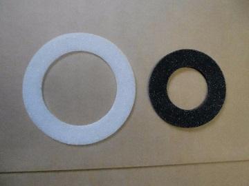 68-70 Charger Flip Top Cap Trim Ring To Body Filler Neck To Body Gasket Set