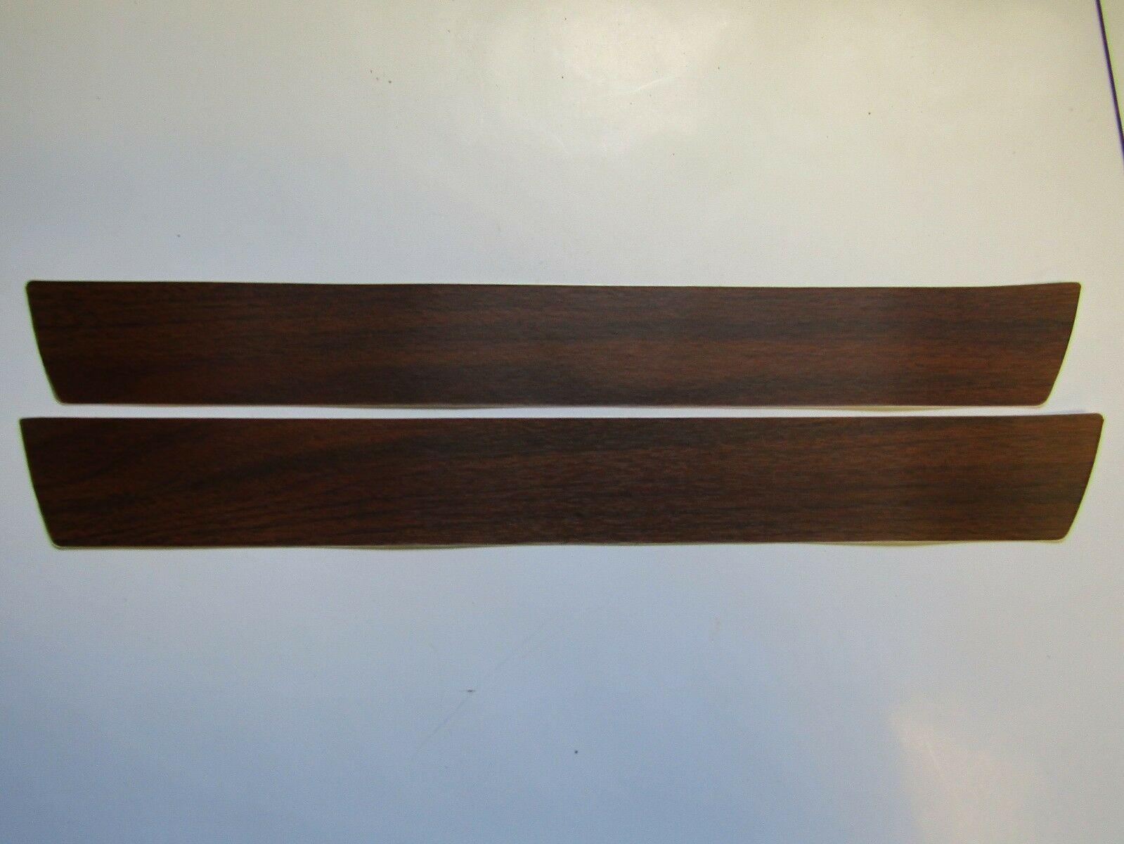 70-74 Dodge Challenger, Door Insert Woodgrain - Pair