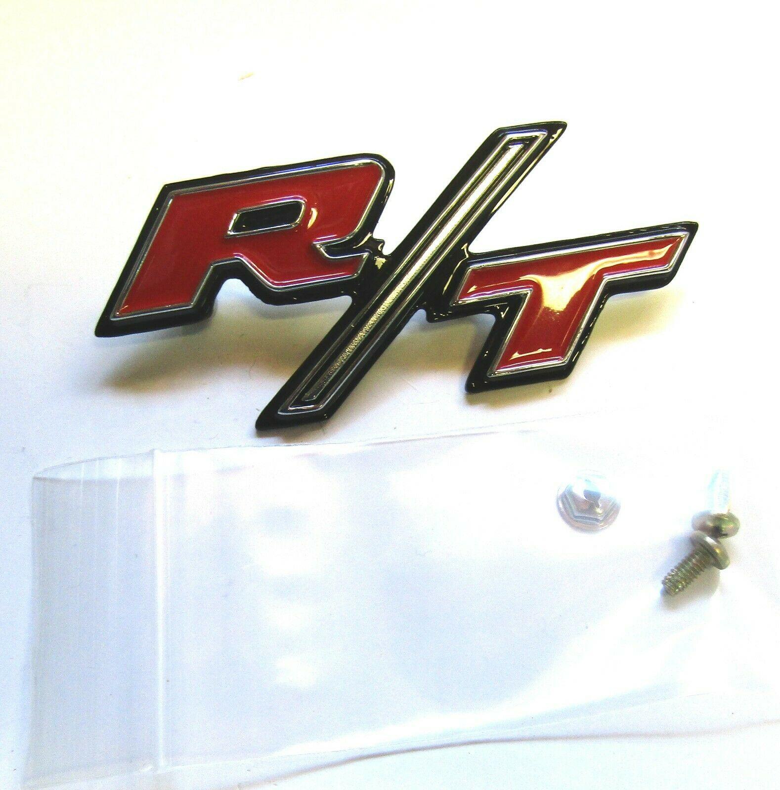 69 Charger RT, Headlight Door Emblem